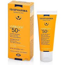 ISISPHARMA UVEBLOCK 50SPF FLUIDE INVISIBLE 40ML